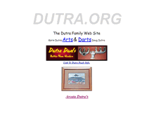 Tablet Screenshot of dutra.org